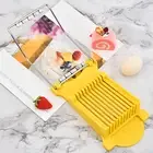 Ergonomic Design Slicer Non-stick Lunch Meat Stainless Steel Egg Food Cutter 12