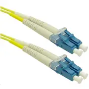 Dynamix FSM-LCLC-1 OS1 LC to LC Fibre Lead - 1m - Yellow 9 Micron - Duplex - Singlemode - G657A1 Bend Insensitive - LSZH Jacket [FSM-LCLC-1]