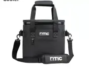 RTIC Soft Cooler 12 Can World Beyond Walking Dead NWT Insulated Promo Cap Black