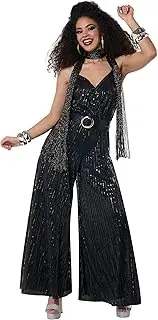 Let's Dance Disco Jumpsuit Womens 1970's Costume
