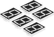 uxcell LED Display Digital Tube, 5 Pack 7 Segment 10 Pin 1 Bit 1.2"x1.7"x0.3" Common Anode 3.6V LED Display Module for Electronic Driver Board, Red