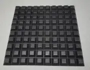 100Pcs 12mm Square Adhesive Rubber Feet