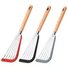 Stainless Steel Slotted Fish Turner Spatula Flexible Kitchen Cooking Tool
