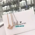 美國直郵 SWAROVSKI 施華洛世奇 白天鵝項鏈玫瑰金色鎖骨鏈 時尚女生項鏈 短項鏈 頸項鍊 節日禮物5007735