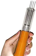 HUVIOVED Electric Felting Needle Machine Kit, Wool Felting Tool - 1-7 Needles with Speed Control for DIY Wool Painting, Felted Craft Work,Orange