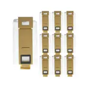 9 X Vacuum cleaner bags for Roborock S7/ S7 MaxV Auto-Empty docking station