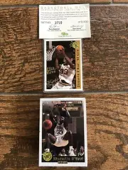 1992 Classic Draft Picks Gold Shaquille O'Neal Signed Auto Rookie Card