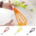 Egg Frother 2-In-1 Balloon Manual Egg Flat Whisk Beater Foldable Collapsible