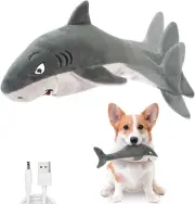 Interactive Dog Toys,Flopping Fish Dog Toys for Large/Medium/Small Dogs,Squeaky