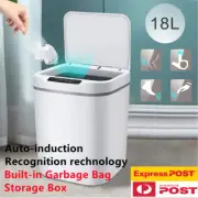 12-18L Smart Trash Bin Automatic Motion Sensor Rubbish Waste Bin Basket Toliet