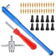 Car Tyre Valve Stem Puller base Quick Remover Tire Repair Installer Tool - 43pcs