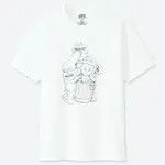 ｜ ☄ａｅ經典代購 ｜  UNIQLO X KAWS 芝麻街 聯名 LOGO 短袖 短T TEE UT T恤 絕版 比莉