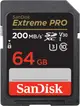 SanDisk Extreme PRO 64GB SDXC UHS-I U3 V30 影相儲存記憶卡【風和資訊】