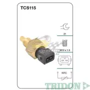 TRIDON COOLANT SENSOR FOR Volvo V40 02/97-03/01 1.8L(B4184S, S2) TCS115 (for: Volvo)