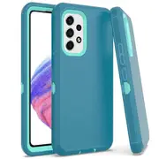 For Samsung Galaxy A53 5G SupRShield Wallet Leather Card Holder Flip Protective Shockproof Magnetic Case Cover (Teal)