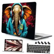 for MacBook Pro 16 inch Case 2019 2020 Release Model A2141, Elephant Hoodie