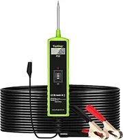 Topdiag P60 Power Circuit Probe Kit Component Activation Short Circuit Finder Continuity Test Voltage Tester 6-30V Diode Detection Test Trailer Lights Grounding Test Jump Lead Function