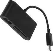 Uonlytech OTG Mobile Phone and Tablet Reader Adapter Multi-Functional USB Connector for Supports External USB Mouse Keyboard Portable Design for Transfer