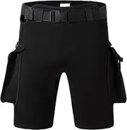 Generic Scuba Diving Shorts Wetsuits Pants Wear Resistant Supplies Wetsuit Shorts Men Submersible Pants for Swimming Diving Kayaking