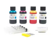 Hyrax Trading Premium Combo Ink Refill Kit for HP 27/28 30mL 1oz