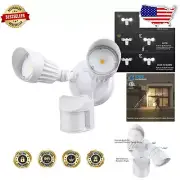 Energy-Saving COB LED Outdoor Security Light - Dusk to Dawn Motion Sensor 3000K