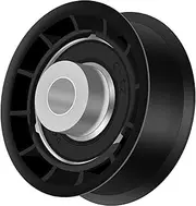 KitchenKipper 604491 Flat Idler Pulley 3/8" x 2" Compatible with Hustler Raptor Big Dog ALPHA604491, 935916, 937755, 938142, 938134, 935858, 938621
