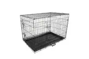 Paw Mate Wire Dog Cage Foldable Crate Kennel 48in with Tray