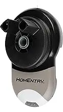 HomEntry HERDO1 Roller Garage Door Opener - Smart Garage System for Single/Double Doors, DIY Installation, 2 Remotes, 10.5m2 Coverage