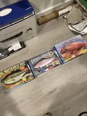 BIG MOUTH BILLY BASS, TRAVIS THE TROUT, BIG MOUTH LARRY LOBSTER *ALL UNOPENED*