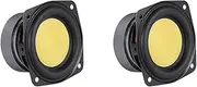 Snblzhef 2Pcs 3 Inch Portable Aduio Speaker 4 Ohm 20W Full Range Sound Speaker Multimedia Loudspeaker Desktop Bookshelf Audio