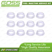 Goss Fuel Injector Service / Repair Kit - Oring Retainer EV6 Bosch Pack 12