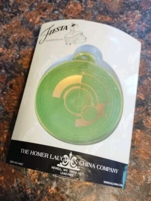 FIESTA 2018 HLCCA Shamrock NEW Ltd Edition Minature Plate Christmas Ornament
