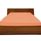Home Decor 1 PC 14'' ht. Mattress Bed Bug Peach Emperor Satin Mattress Cover
