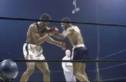 BOXING Boxing Floyd Patterson In Heavyweight Vs Thomas Hurricane 1956 OLD PHOTO
