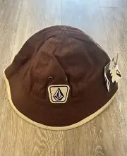 NEW VOLCOM 90’S SURF GOLF SNOW SKATE BUCKET FISHERMAN HAT FREE FORUM SNOWBOARD