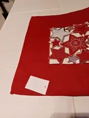 German Table Cloth (Runner) Red With Stars (72 Inches)