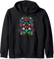 [STAR WARS] Easter Storm Trooper Floral Helmet Fill Zip Hoodie