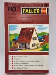 Faller HO Scale 221 GABLED HOUSE-SEALED