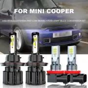 For Mini Cooper Countryman/Paceman 11-16 LED Headlight & Fog Light Bulbs Kit (for: Mini)