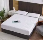 King Size Waterproof Mattress Protector, Quilted Cooling Fitted Bed Mattress ...