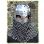 Medieval Viking Warrior Helmet, Battle Ready Armor Helmet Viking Barbute