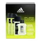 Adidas Pure Game Men's 4 Piece set Including Body Wash(2x), After Shave/Cologne