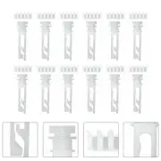 12 Sets Curtain Pulleys Rollers Window Blinds Vertical Repair Parts