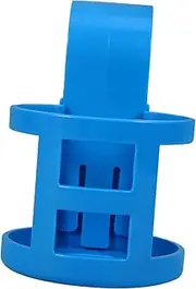 Pool Cup Holder Hook Coffee Mug Inflatable Pool Coffee Cups Chaise Hamper Cup Coasters Cup Holder for Stroller Juice Containers Stroller Cup Holder Drinks Beverages Blue Plastic