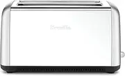 Breville the Toast Control Long 4-Slice Toaster, Brushed Stainless Steel, LTA650BSS