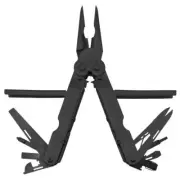 SOG PowerLock Compound Leverage Multitool 'Traveller' -Black w/Nylon Sheath-EDC