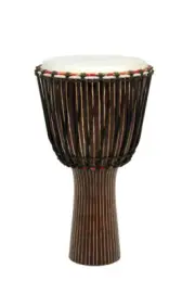 TYCOON PERCUSSION DJEMBE DRUM HAND CARVED 12" HEAD AFRICAN STYLE