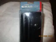 MagLite AM2A346 Mini Maglite/Pocket Knife Leather Holster, Black