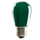 (Case of 25) Halco 80519 - S14GRN1C/LED S14 1.4W Green Dimmable E 26 ProLED Sign