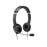 Kensington KWW Headphones/Headset Head-band 3.5mm Connector With Microphone - Black [97603]